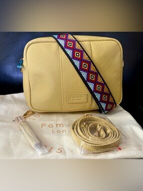 Pom Pom London "Straw" City Bag